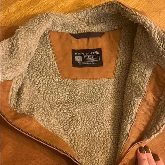 Carhartt woman’s Sherpa-lined mock neck Vest - Picture 3 of 3